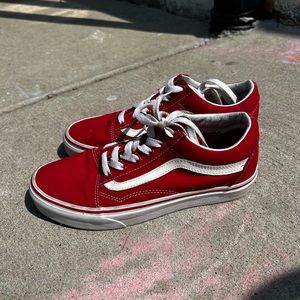 Red Vans